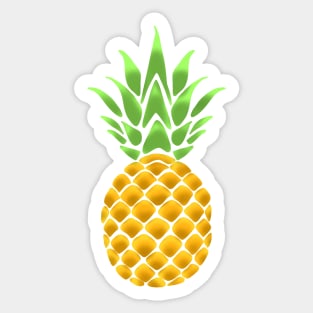 Summertime Pineapple Sticker